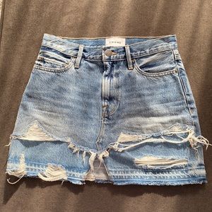 Frame denim skirt, size 25.